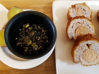 명란돈까스 & 고추쨈(송리단길 미자식당 유명맛집)