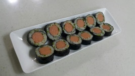 매콤한 소세지 땡초 꼬마김밥~*