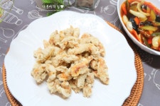 돼지고기 탕수육~ 소스까지 맛있게