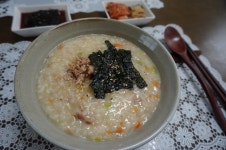 참치야채죽 만들기