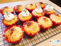 생크림 마늘머핀 만들기 마늘향이 솔솔 부드러워요 :)