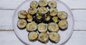 차갑게 식은 김밥 따뜻하게 김밥전으로 만들어 먹자