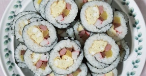 간단하고 맛있는 김밥:D + 꿀팁