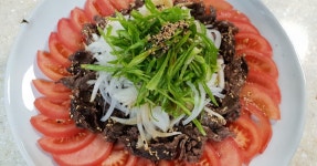 토마토샤브샐러드♡홈파티에 좋은 고급요리
