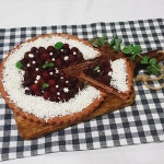 크리스마스에 어울리는 산딸기 초코 타르트 만들기