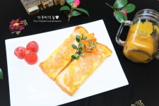 귤카야잼 프렌치토스트~ 아이들 간식 추천