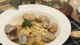 읽어주는레시피) 1T에 봉골레 파스타 하나~