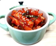 매운 보쌈 무김치 밑반찬 만들기