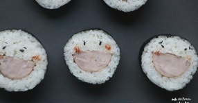 스마일김밥 만들기, 간단한 도시락메뉴로 좋다 (영상+)