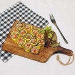 분식집 인기메뉴 스팸마리김밥 만들기