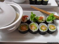 새우튀김 양상추 김밥.-너무 간단하지만 맛은 일품