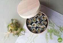 봄나물로 만드는 소풍 도시락, 냉이 김밥