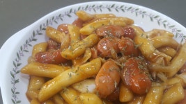 소세지떡볶이(스테이크소스로~)