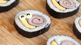 김밥속에 달팽이가 있다규??? ★ 달팽이김밥 김밥속에 달팽이가 있다규??? ★ 달팽이김밥 