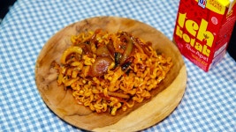 진짬뽕 볶음우동 / Fried udon JINJJAMBBONG