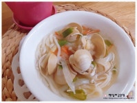 해물 바지락 칼국수 황금 만드는 법