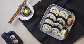 짭조르름한 명란젓에 김밥을 돌돌돌 말아줘 ★ 명란김밥