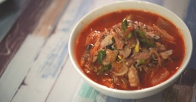 라면에 넣었더니 이렇게 맛있을 줄 상상도 못했습니다.