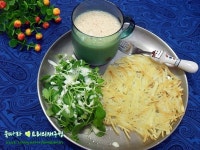 바삭한 감자채전 만드는 꿀팁!