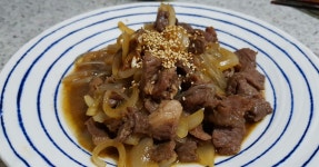 달짝찌근 간장불고기 만들기