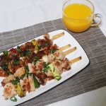 데리야끼소스도 직접만들어 더욱 맛있는 파닭꼬치 만들기