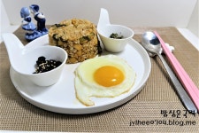 혼밥 총각김치볶음밥
