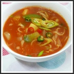 수미네반찬 장칼국수 개운한 맛