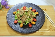 손님초대요리 차돌박이 샐러드