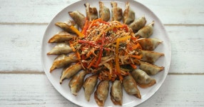 맛있는 만두요리 비빔만두 만드는 법