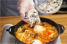 굴제철) 굴순두부찌개 만들기