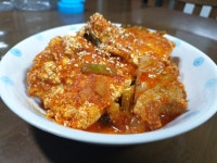 대패 삼겹 두부 조림..