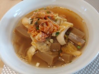 겨울철 별미♥ 외할머니표 시골 묵밥~~