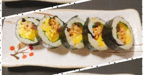 초간단 김밥 만들기~!