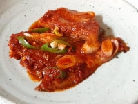 백종원 가자미조림 칼칼하고 맛있네요