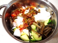 #오만둥이요리 #미더덕요리 #최애반찬 #오만둥이된장찌개만들기 #갓볶음과 양념고추장아찌를 넣고 만든 오만둥이된장찌개!