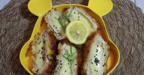 치즈폭탄 돈까스 만들기  치즈폭탄 돈까스 만들기