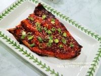 직화생선오븐에 구운 황태구이