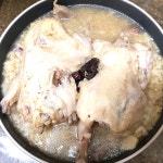 복날엔 누룽지 삼계탕~