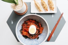 야식 추천, 야밤에 호로록 만들어 먹기 좋은 김치비빔국수