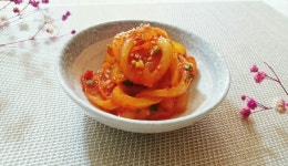 [늙은오이무침 만드는 법]여름철 별미 밑반찬 밥반찬 노각무침 레시피!!