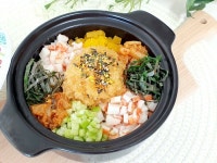 김치 날치알밥 ~ 한그릇 요리로 인기만점이에요 김치 날치알밥 ~ 한그릇 요리로 인기만점이에요 