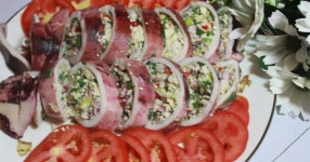 담백한 오징어순대 만들기