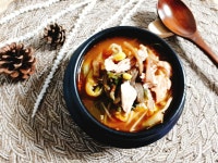 돼지등뼈해장국~국물이 진하네요