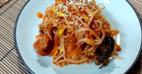 콩나물 김치 볶음