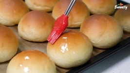 부드럽고 폭신한 모닝빵 만들기(손반죽)