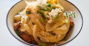 가츠동 | 돈부리 | 돈까스 덮밥 만들기 (쯔유 활용법)