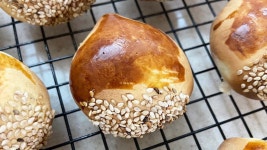 추석베이킹, 선물하기 좋은 밤만주만들기