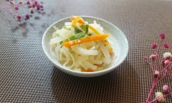 [무나물볶음 만드는 법]부드럽고 고소한 나물반찬 레시피~!!