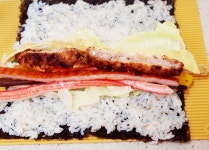 #빼빼로데이김밥 #새우까스김밥만들기 #오징어까스김밥만들기 #양념돼지불고기김밥만들기 #길쭉하게 썰지 않고 만든 김밥!