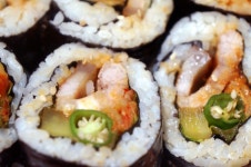 삼겹살김밥 만들기, 빼빼로데이에는 길쭉~한 김밥으로!